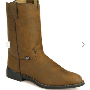 Justin Boots Men’s 10” Roper Boot